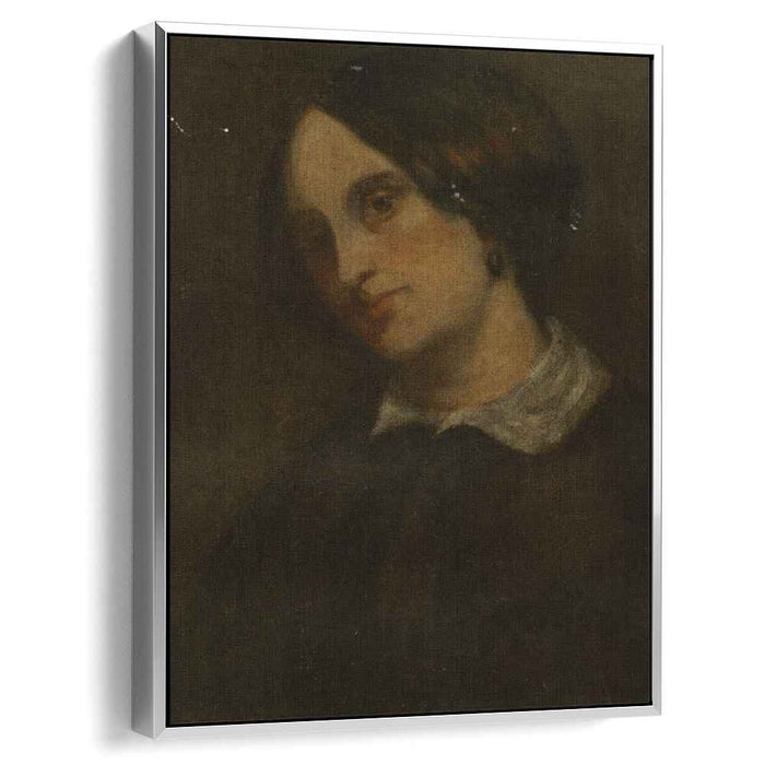 Portrait of Madthilde Couq (1857) by Gustave Courbet