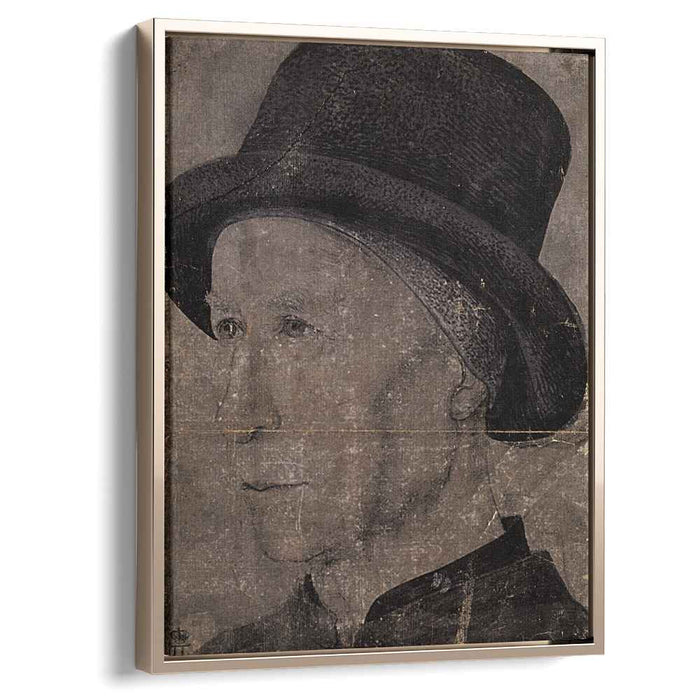 Portrait of Man with hat (1475) by Jean Fouquet