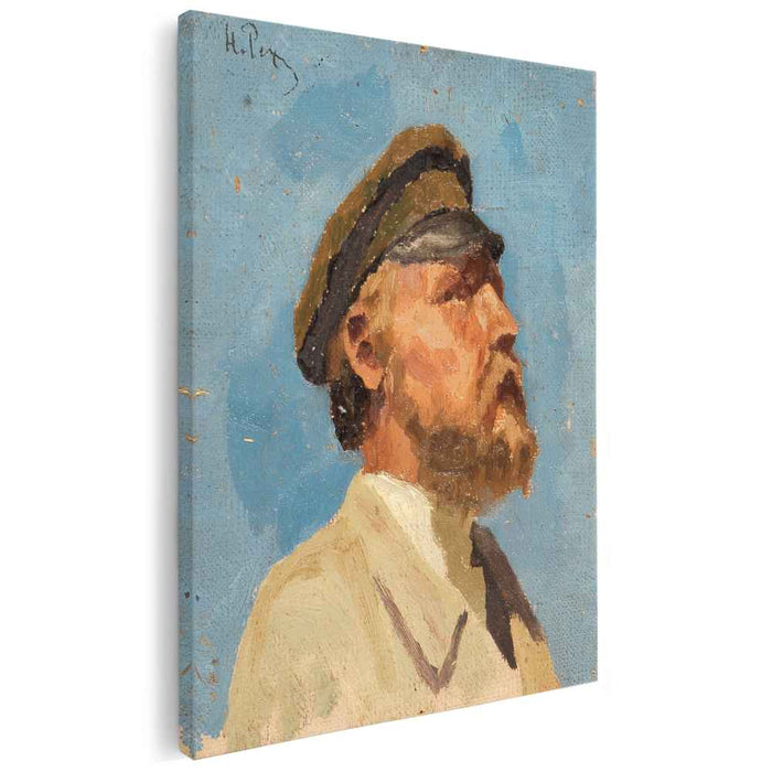 Portrait of man (1895) by Nicholas Roerich