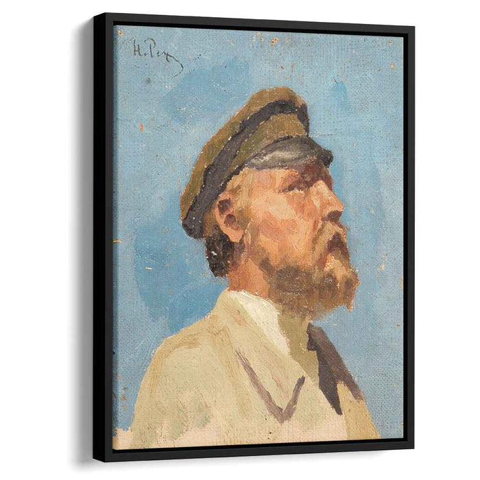 Portrait of man (1895) by Nicholas Roerich