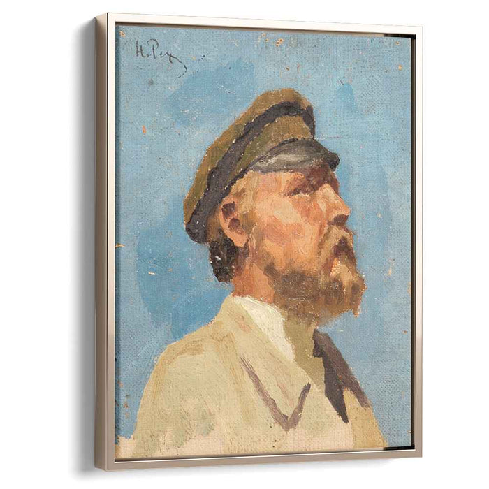 Portrait of man (1895) by Nicholas Roerich