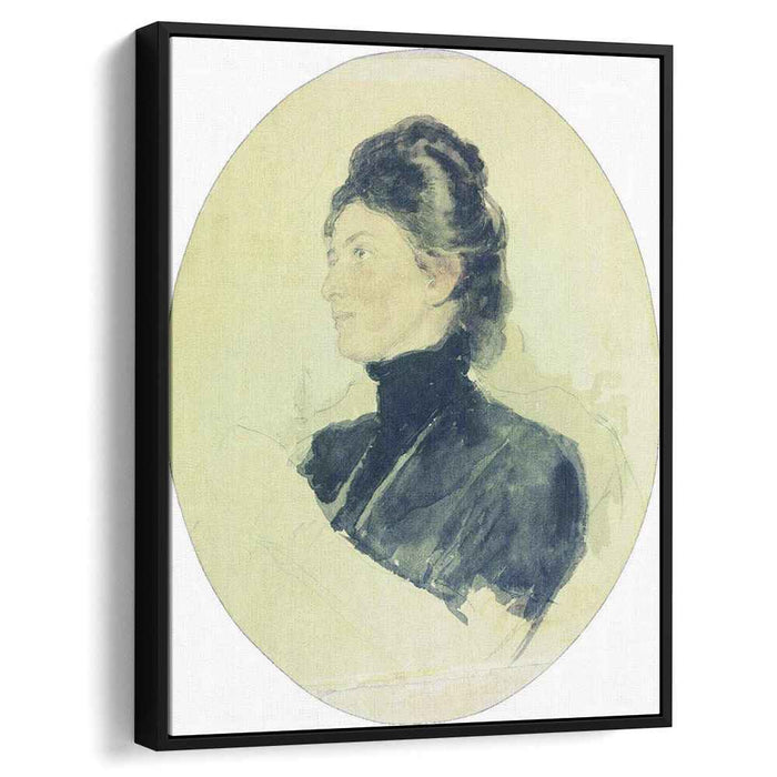 Portrait of Maria Borisovna Chukovskaya (1909) by Ilya Repin