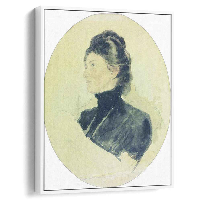 Portrait of Maria Borisovna Chukovskaya (1909) by Ilya Repin