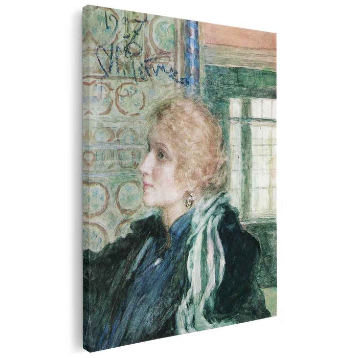 Portrait of Maria Klopushina (1925) by Ilya Repin