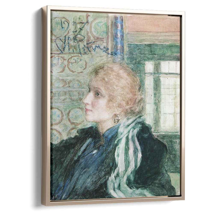 Portrait of Maria Klopushina (1925) by Ilya Repin