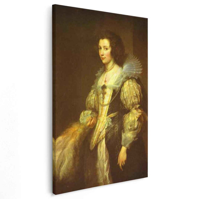 Portrait of Maria Louisa de Tassis (1630) by Anthony van Dyck