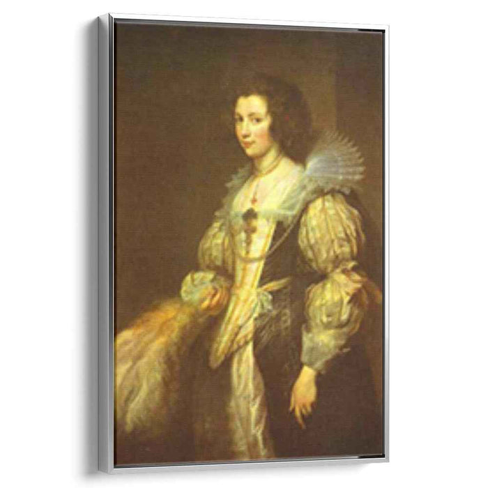 Portrait of Maria Louisa de Tassis (1630) by Anthony van Dyck