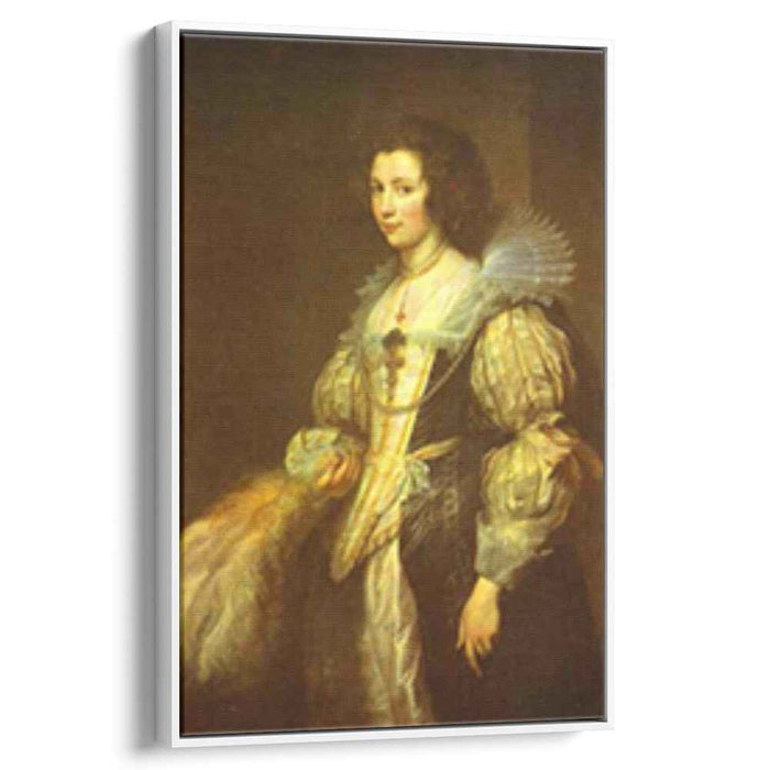 Portrait of Maria Louisa de Tassis (1630) by Anthony van Dyck