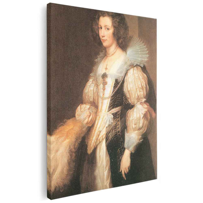Portrait of Maria Lugia de Tassis (1629) by Anthony van Dyck