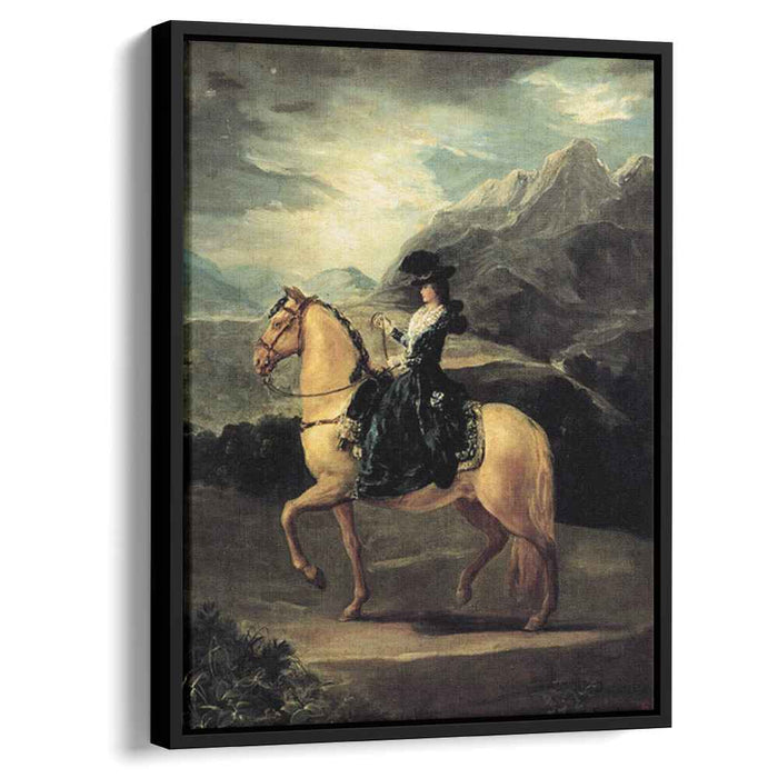 Portrait of Maria Teresa de Vallabriga on horseback (1783) by Francisco Goya