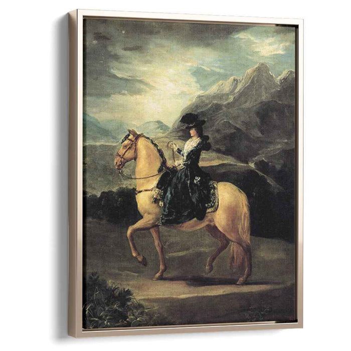 Portrait of Maria Teresa de Vallabriga on horseback (1783) by Francisco Goya