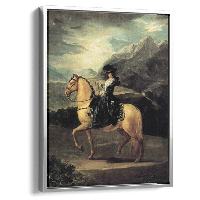 Portrait of Maria Teresa de Vallabriga on horseback (1783) by Francisco Goya