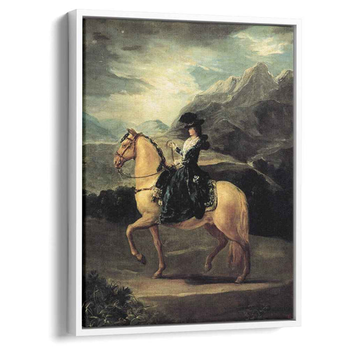 Portrait of Maria Teresa de Vallabriga on horseback (1783) by Francisco Goya