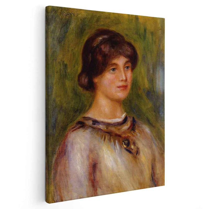 Portrait of Marie Lestringuez (1912) by Pierre-Auguste Renoir
