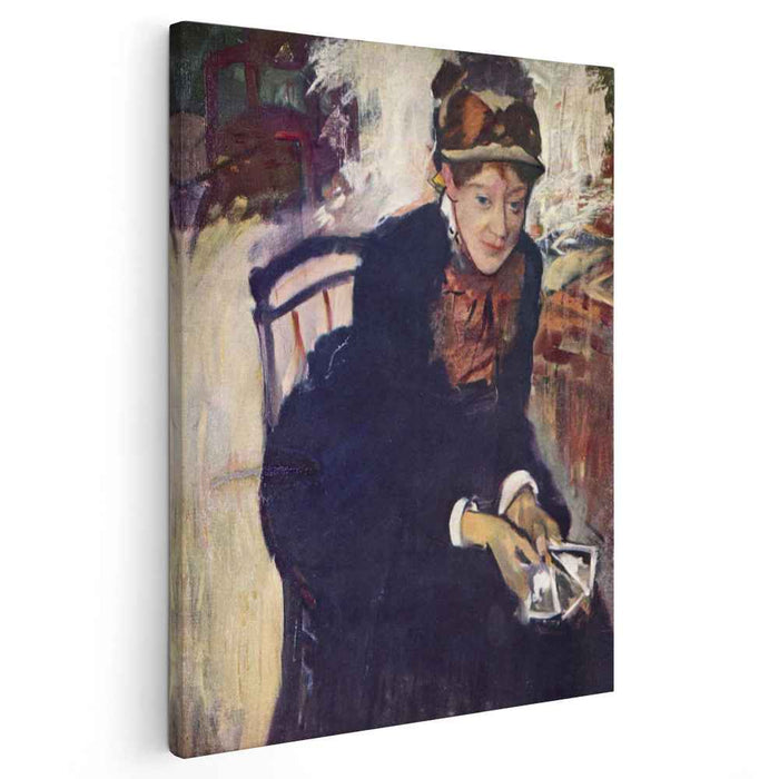 Portrait of Mary Cassatt (1884) by Edgar Degas