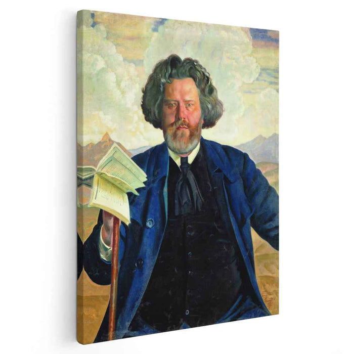 Portrait of Maximilian Voloshin (1924) by Boris Kustodiev