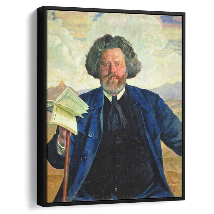 Portrait of Maximilian Voloshin (1924) by Boris Kustodiev