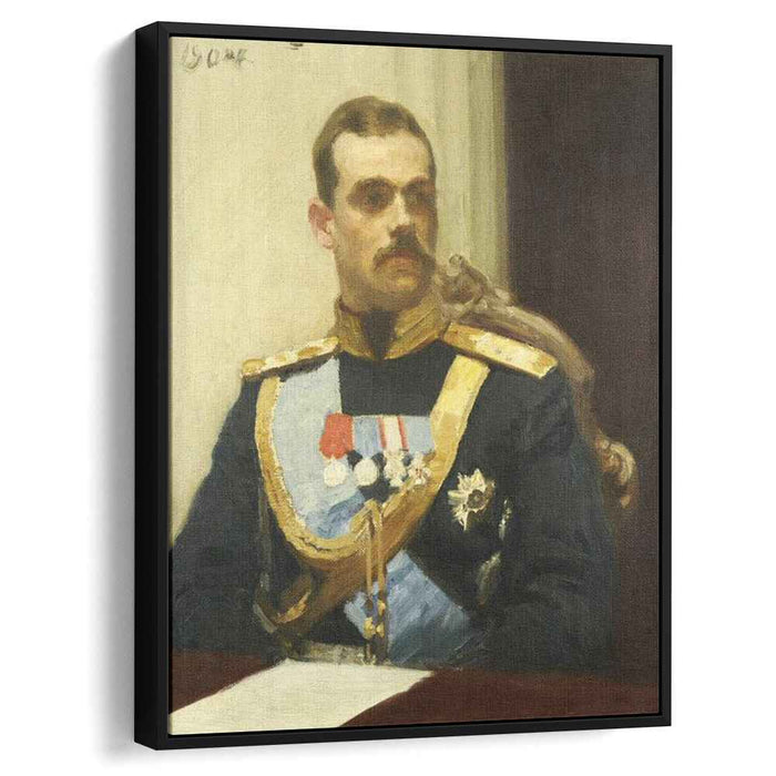 Portrait of member of State Council Grand Prince Mikhail Aleksandrovich Romanov. Study. (1901) by Ilya Repin