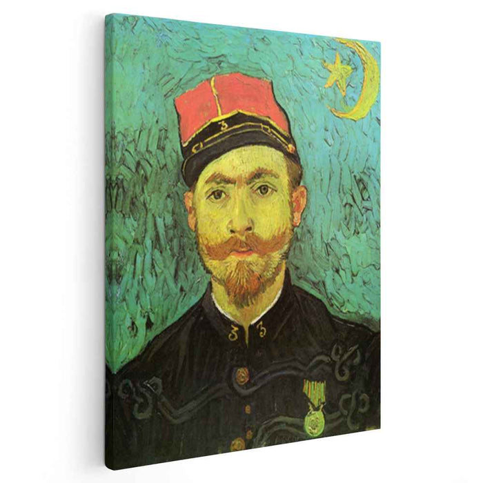 Portrait of Milliet, Second Lieutnant of the Zouaves by Vincent van Gogh