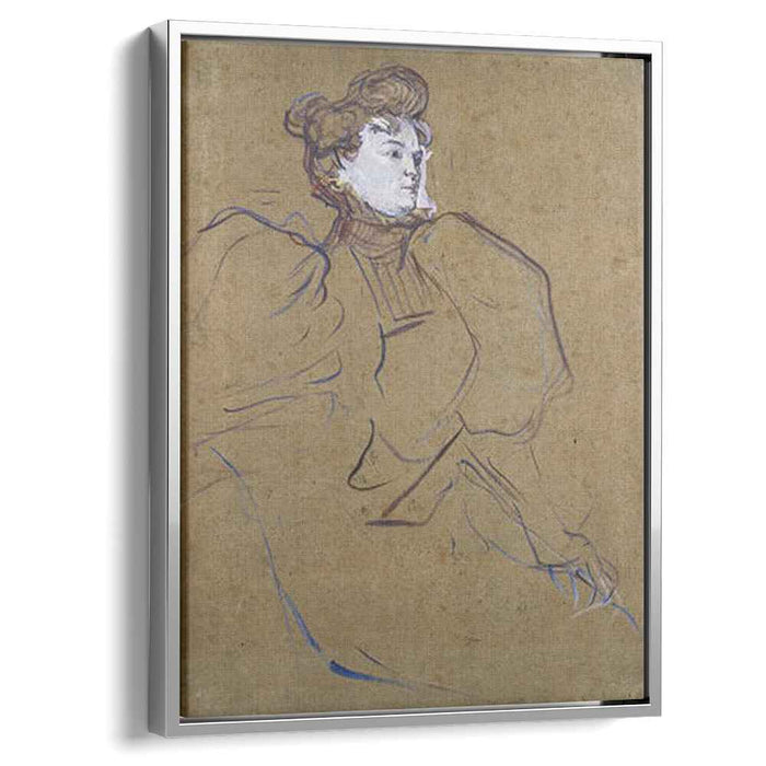 Portrait of Misia Natanson by Henri de Toulouse-Lautrec