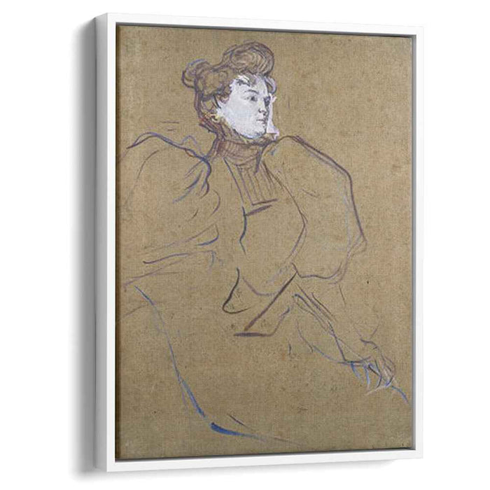 Portrait of Misia Natanson by Henri de Toulouse-Lautrec