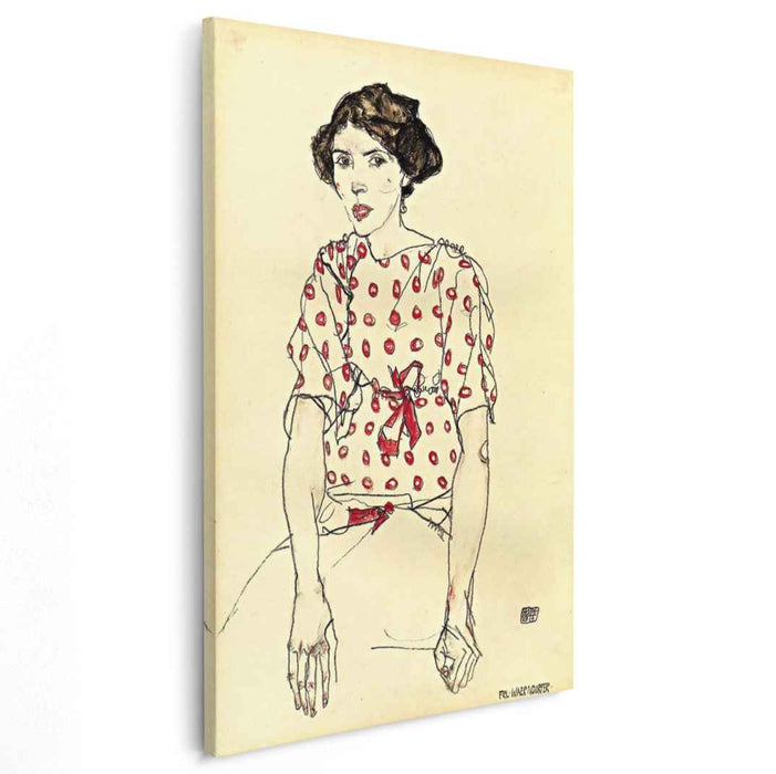 Portrait of Miss Waerndorfer (1913) by Egon Schiele