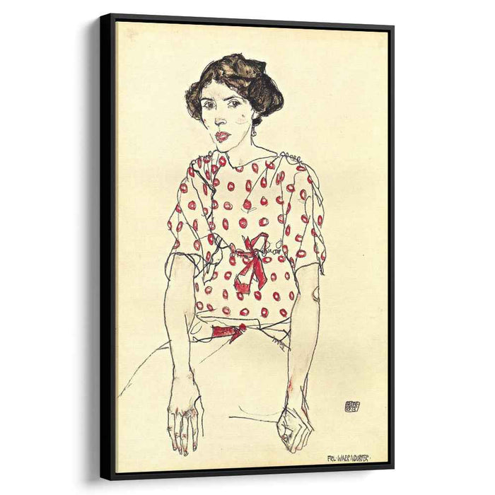 Portrait of Miss Waerndorfer (1913) by Egon Schiele