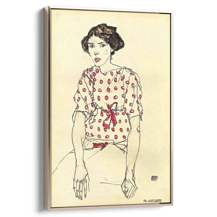 Portrait of Miss Waerndorfer (1913) by Egon Schiele