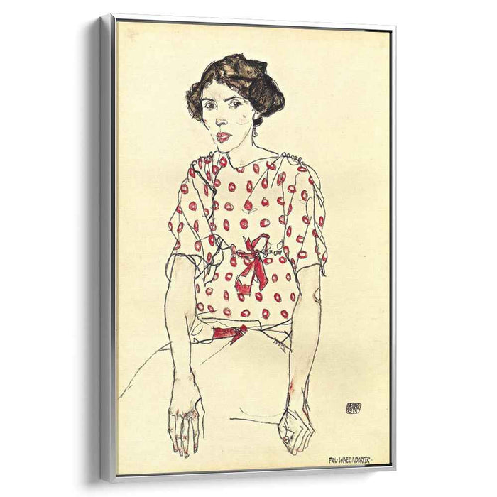 Portrait of Miss Waerndorfer (1913) by Egon Schiele