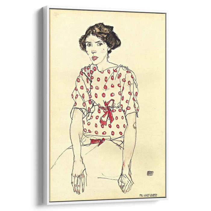 Portrait of Miss Waerndorfer (1913) by Egon Schiele