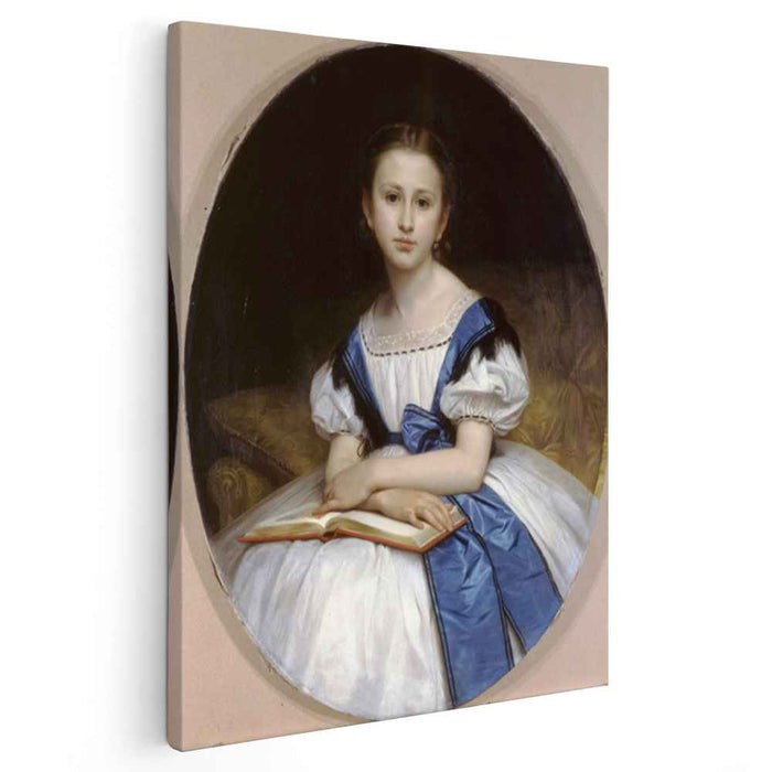 Portrait of Mlle Brissac (1863) by William-Adolphe Bouguereau