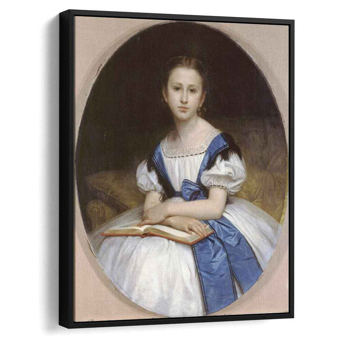 Portrait of Mlle Brissac (1863) by William-Adolphe Bouguereau