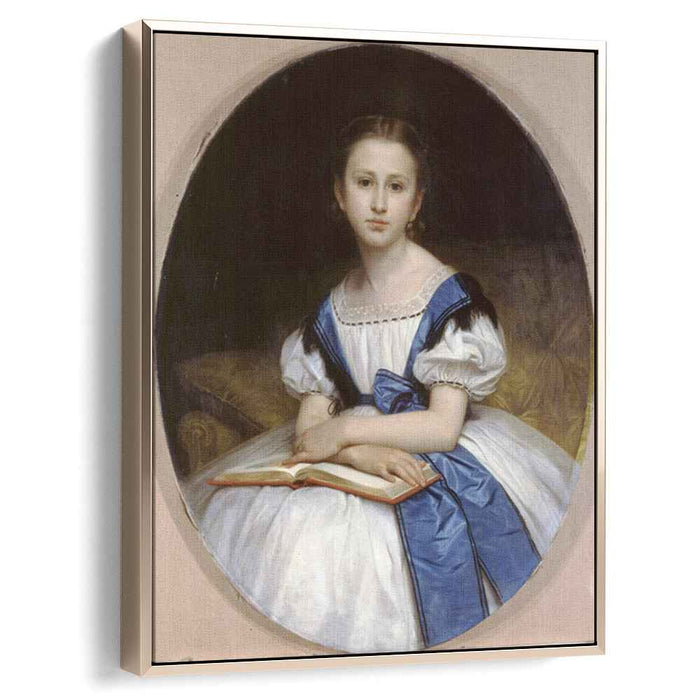 Portrait of Mlle Brissac (1863) by William-Adolphe Bouguereau