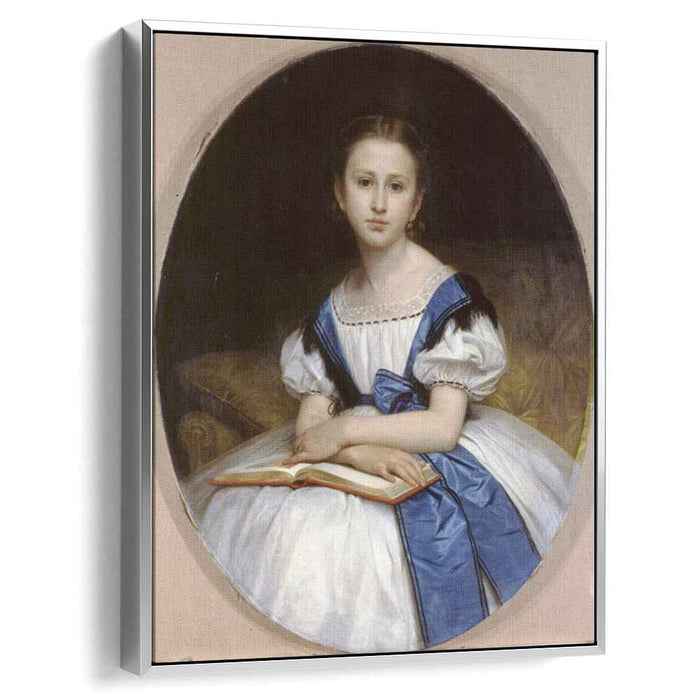 Portrait of Mlle Brissac (1863) by William-Adolphe Bouguereau