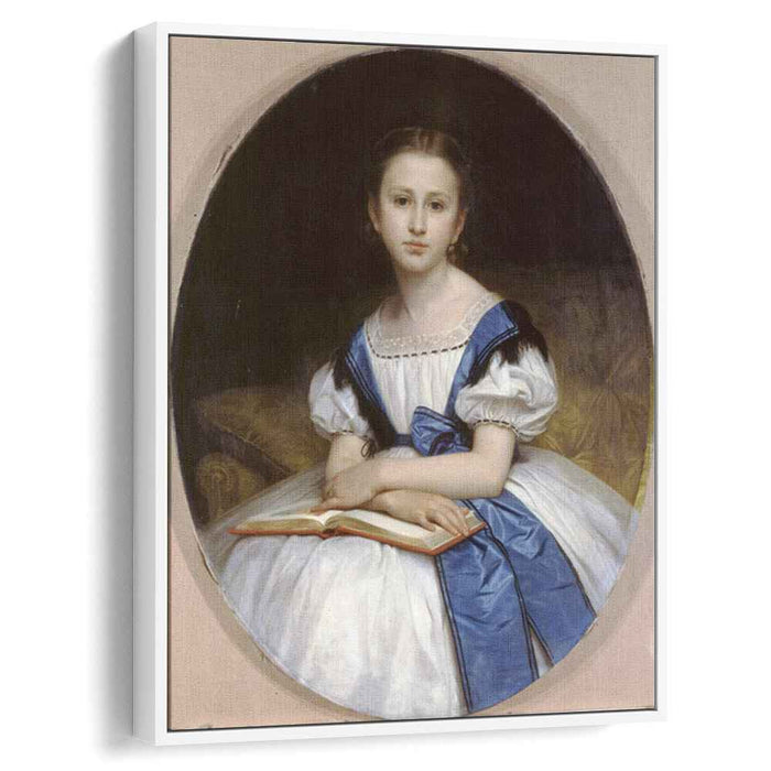 Portrait of Mlle Brissac (1863) by William-Adolphe Bouguereau