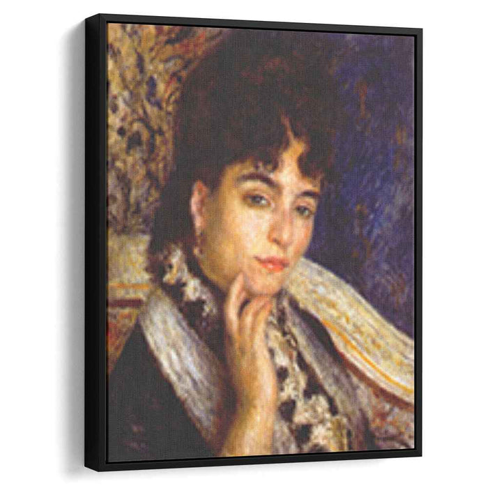 Portrait of Mme. Alphonse Daudet (1876) by Pierre-Auguste Renoir