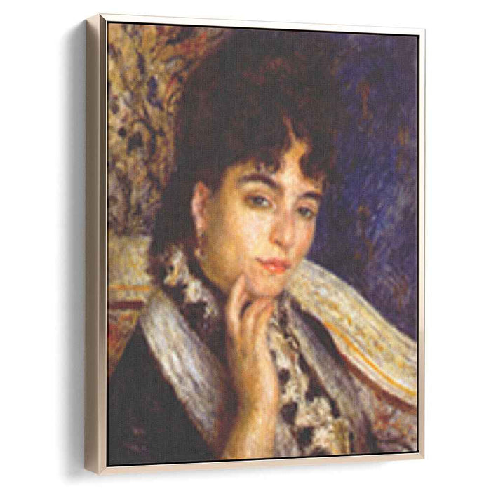 Portrait of Mme. Alphonse Daudet (1876) by Pierre-Auguste Renoir