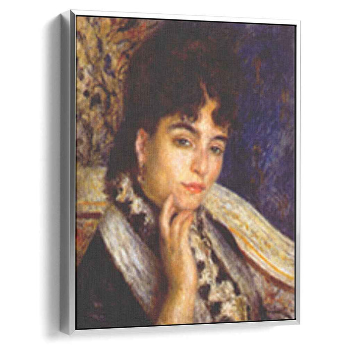 Portrait of Mme. Alphonse Daudet (1876) by Pierre-Auguste Renoir
