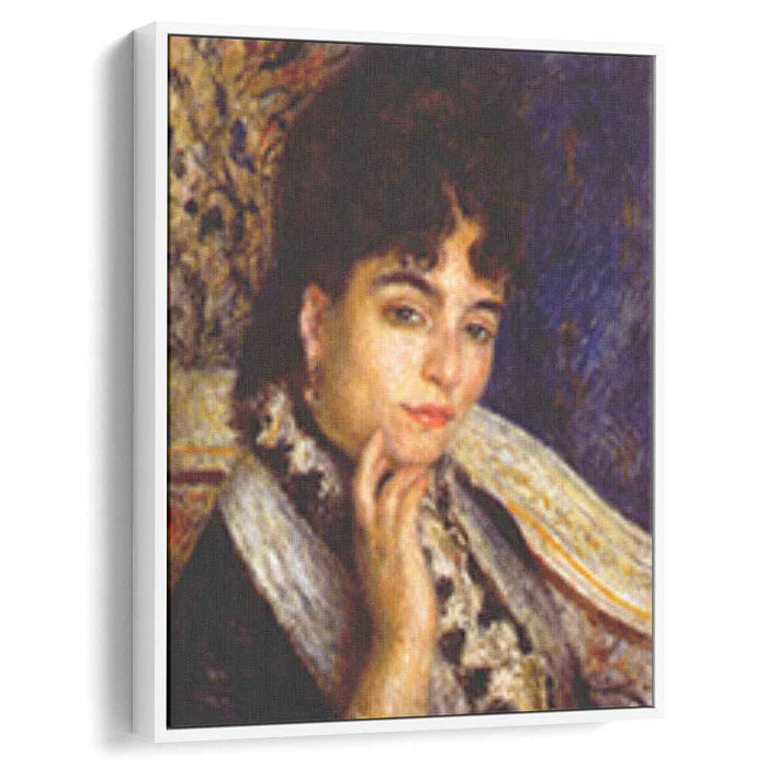 Portrait of Mme. Alphonse Daudet (1876) by Pierre-Auguste Renoir
