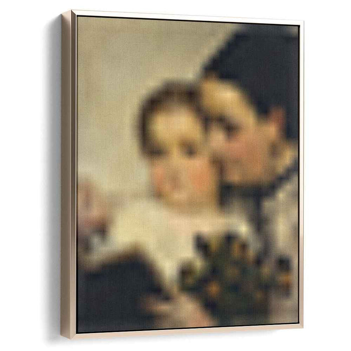 Portrait of Mme Bonnefoy and M. Puttemans (1867) by Sir Lawrence Alma-Tadema