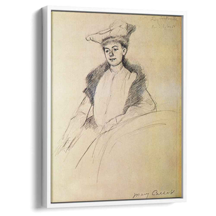 Portrait of Mme. Fontveille (1902) by Mary Cassatt