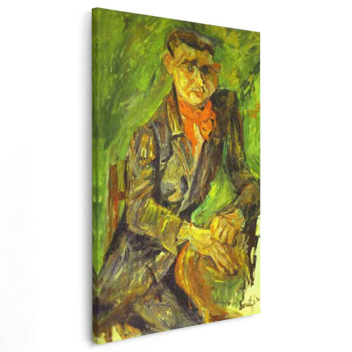 Portrait of Moise Kisling (1915) by Amedeo Modigliani