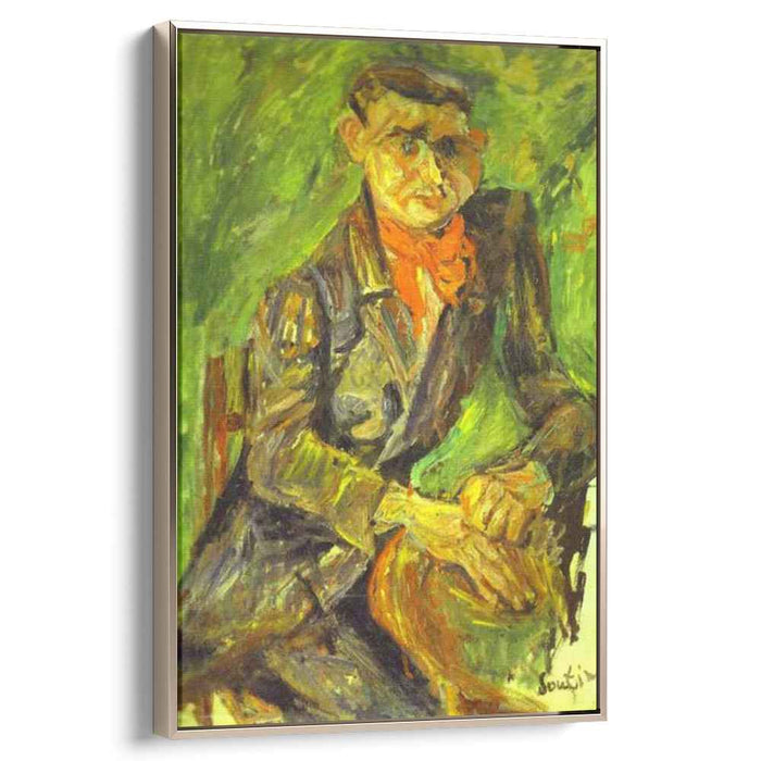 Portrait of Moise Kisling (1915) by Amedeo Modigliani