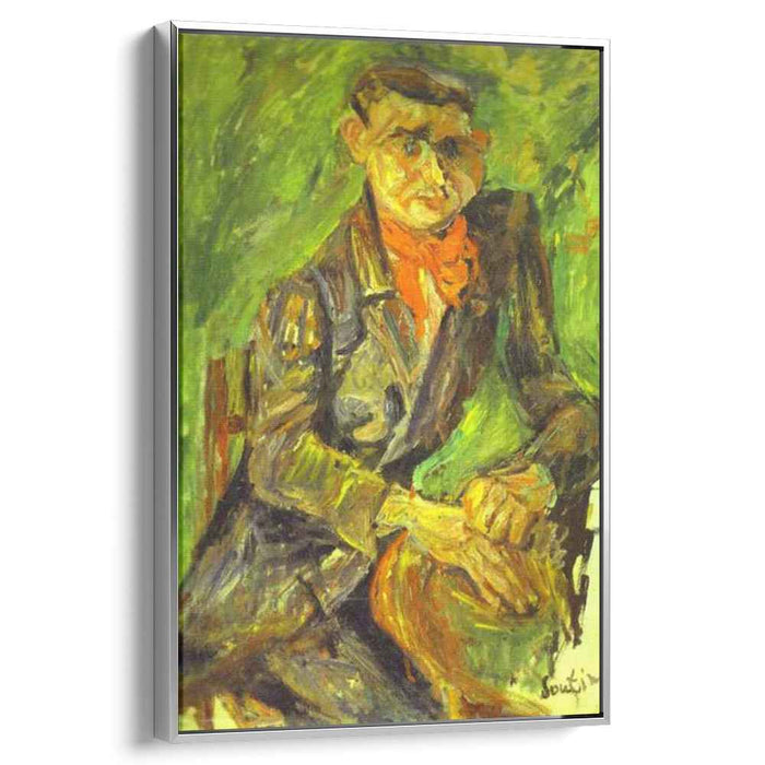 Portrait of Moise Kisling (1915) by Amedeo Modigliani