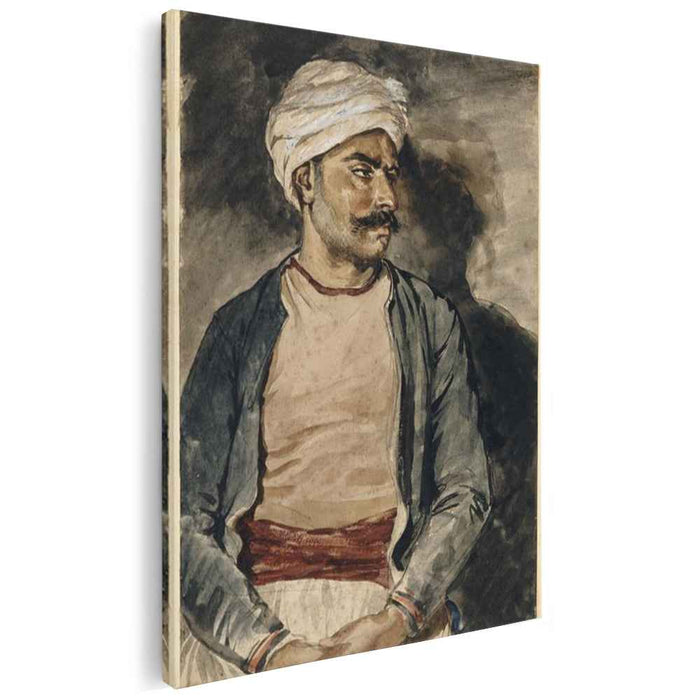 Portrait of Mustapha (1820) by Théodore Géricault