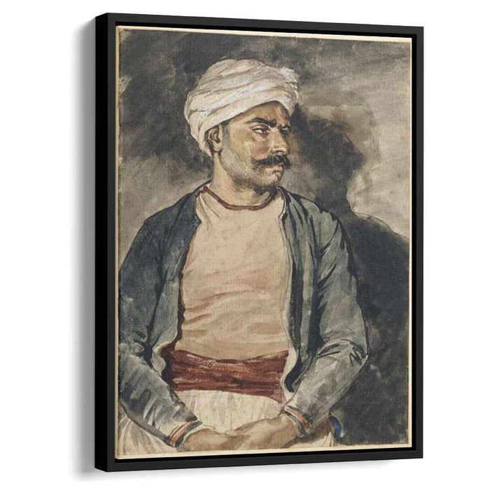 Portrait of Mustapha (1820) by Théodore Géricault
