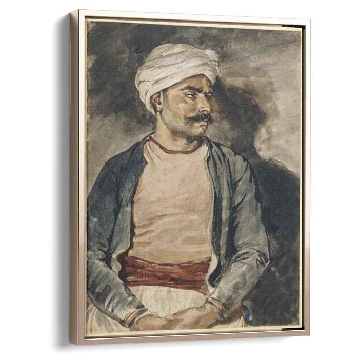 Portrait of Mustapha (1820) by Théodore Géricault