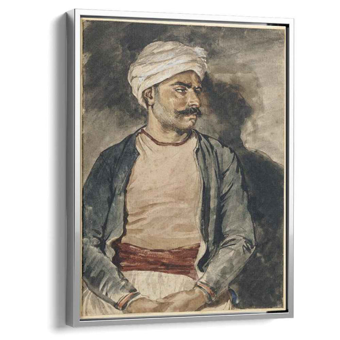 Portrait of Mustapha (1820) by Théodore Géricault