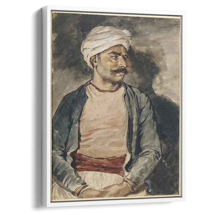 Portrait of Mustapha (1820) by Théodore Géricault