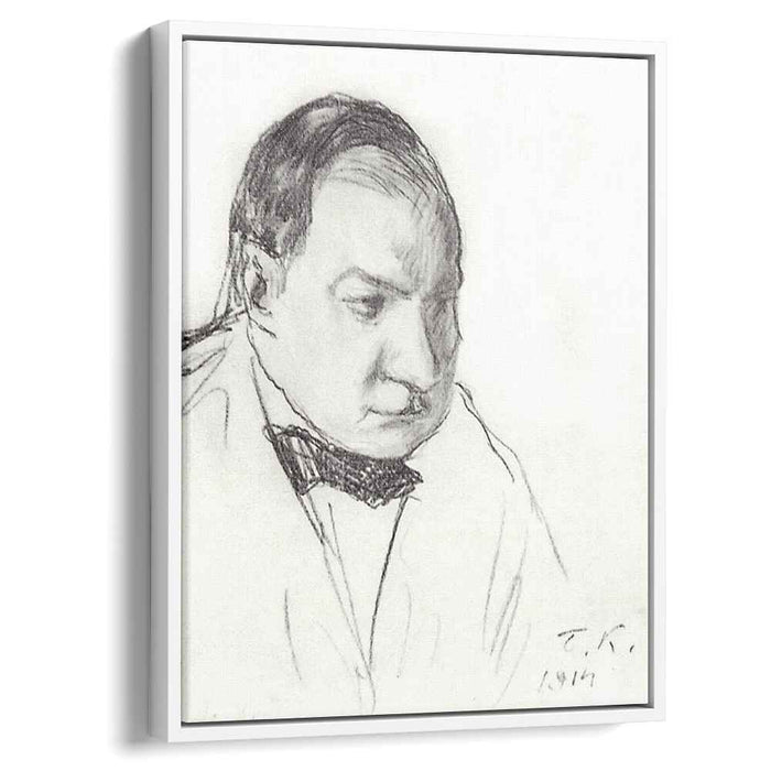 Portrait of N.G. Aleksandrov (1914) by Boris Kustodiev